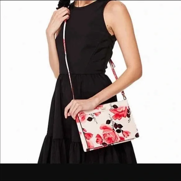 SALE!!!Kate spade♠︎Cameron street rose NWT Kate Spade Cameron Street Roses Clarise Crossbody | eBay